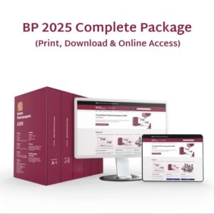 British Pharmacopoeia 2025 Complete Package (Print, Download & Online Access)